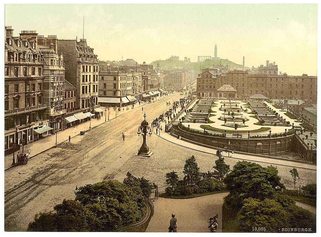 Princess Street and Calton Hill