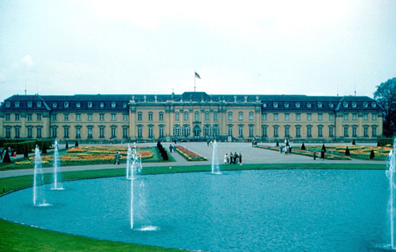 Ludwigsburg Palace at the height of the "Blühendes Barock" (blooming baroque) season