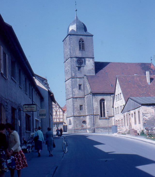 Waldenburg. The Evangelical (Lutheran) church