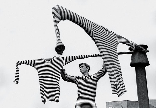 Three stripped vests, 1968 - Sergey Petrukhin