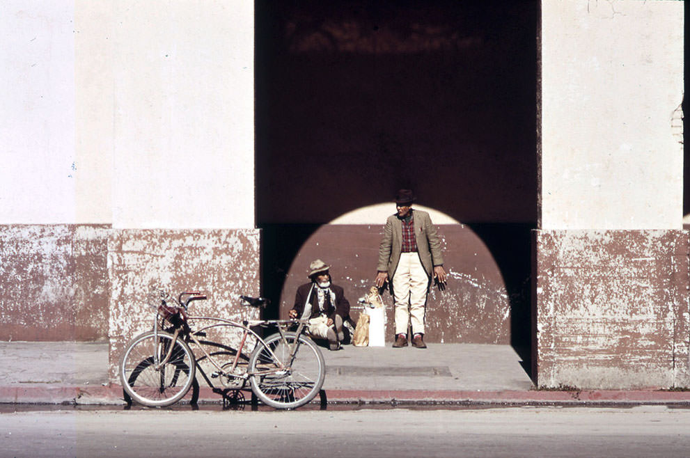 In the old Mexican market section just west of downtown San Antonio, November 1972. (Bob Smith/NARA)