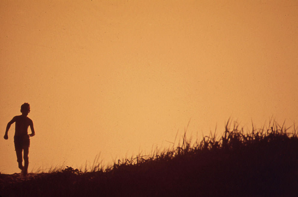 West Beach, Galveston Island, May 1972. (Blair Pittman/NARA)