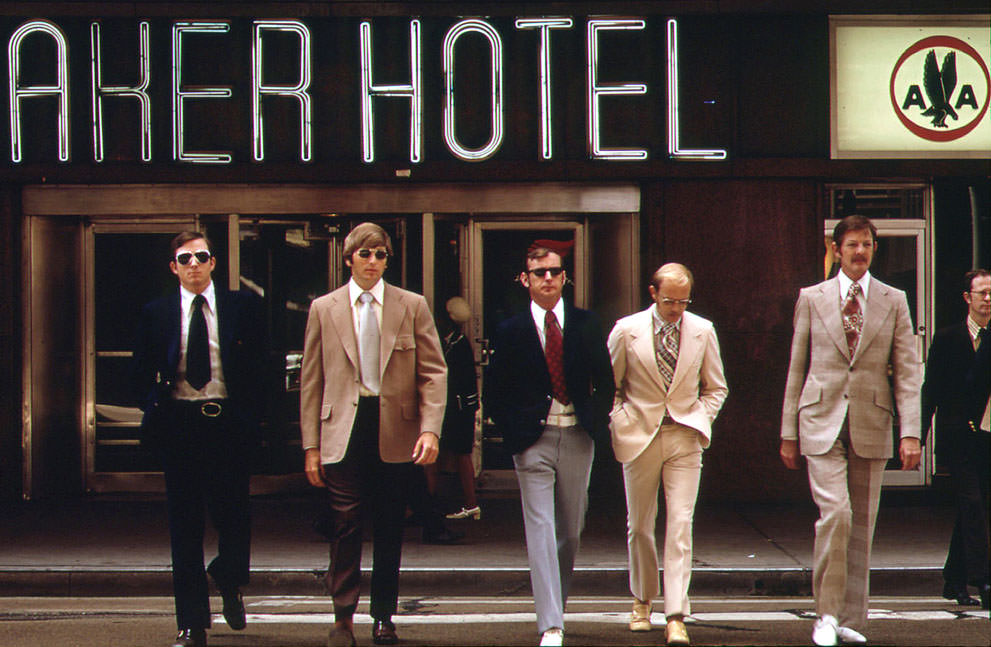 Street scene, downtown Dallas, May 1972. (Bob Smith/NARA)