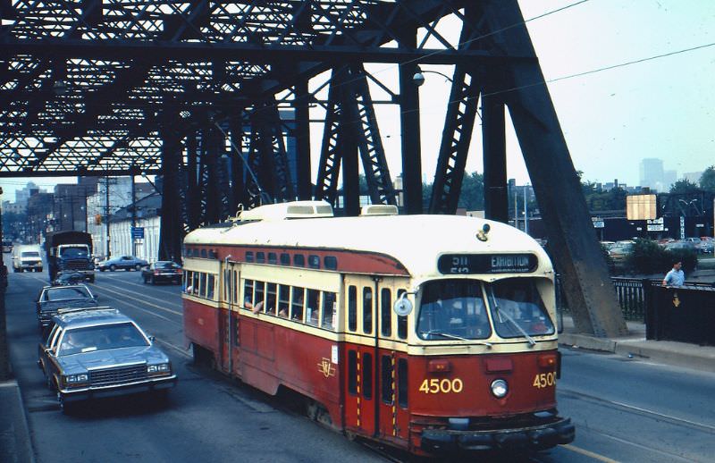 50+ Fascinating Color Photos Show Transportation Of Toronto In The 1980s