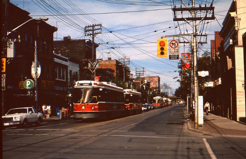 50+ Fascinating Color Photos Show Transportation Of Toronto In The 1980s