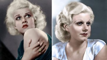 Glamorous Jean Harlow