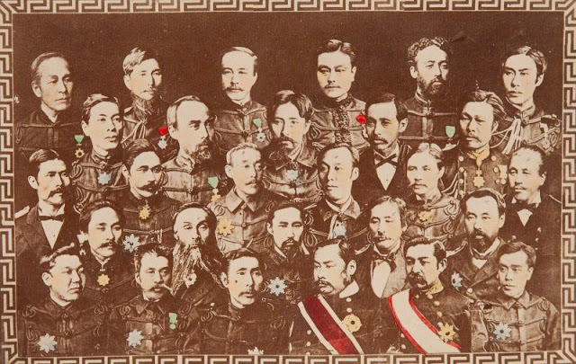 A group of officers of high rank