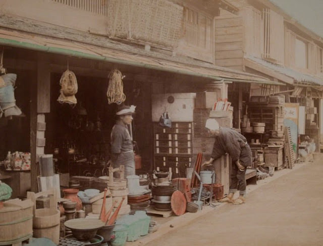 A street of shops