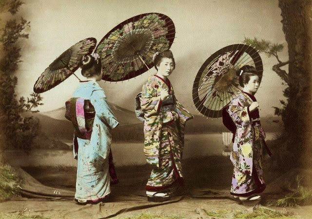 50+ Colorized Photos Show Everyday Life Of Japanese People In Late 19th Century