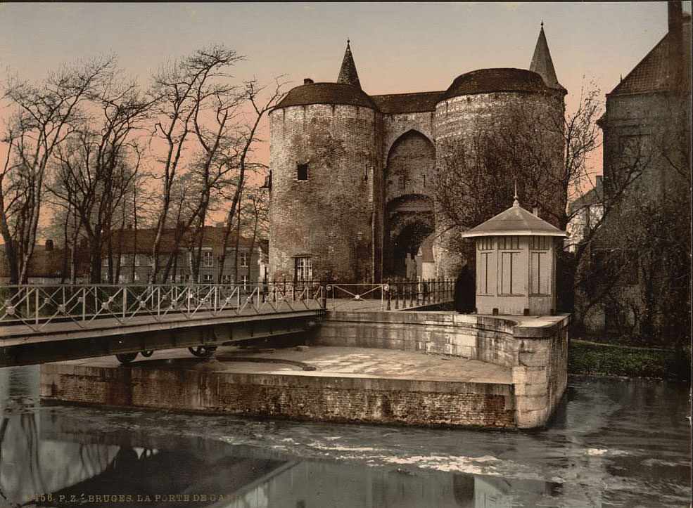 Ghent gate, Bruges, Belgium