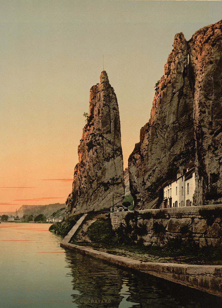 The Bayard Rock, Dinant, Belgium