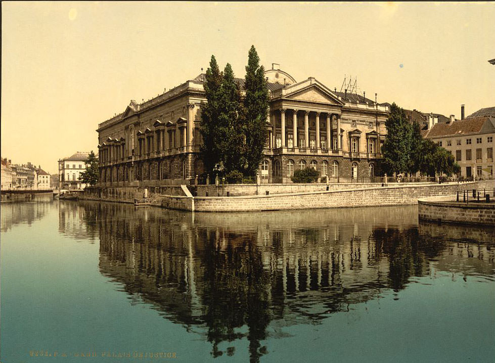 Palais de Justice, Ghent, Belgium