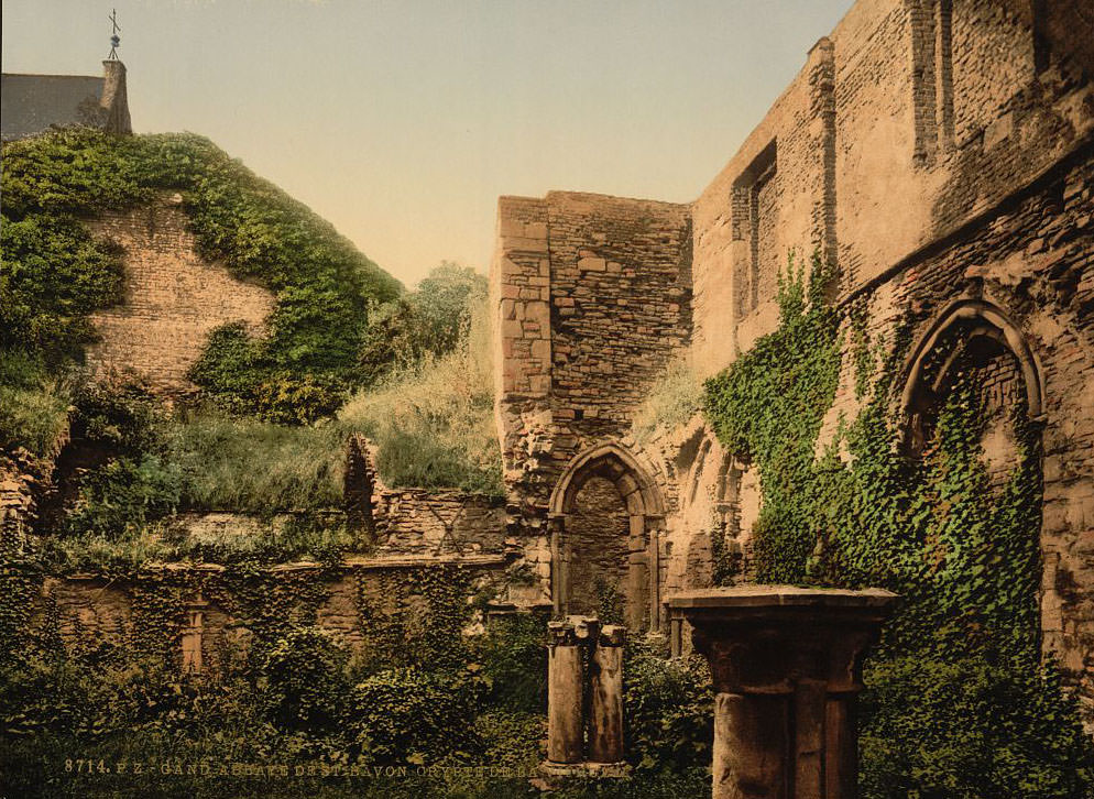 St. Bavon Abbey, the Virgin's Crypt, Ghent, Belgium