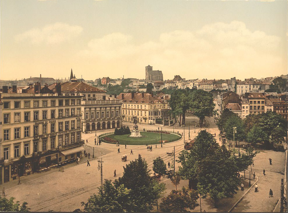 Theatre Place, Liège, Belgium