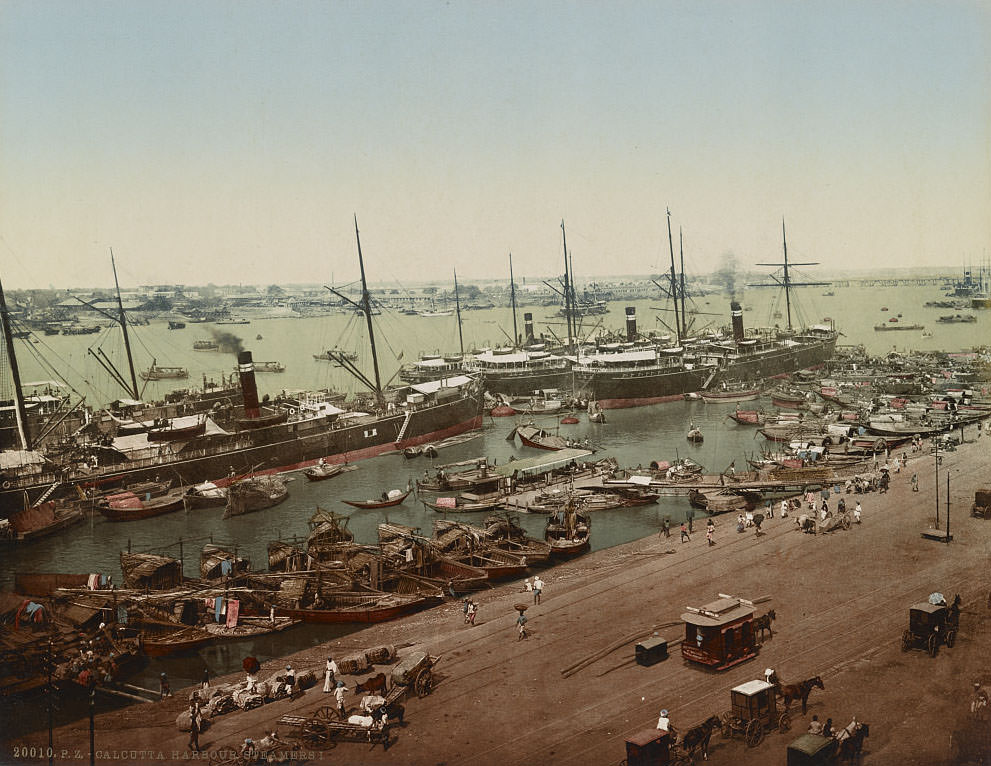 Harbour, Steamers I, Kolkata