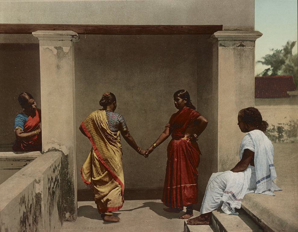 Dancing Temple-Maids, South of India