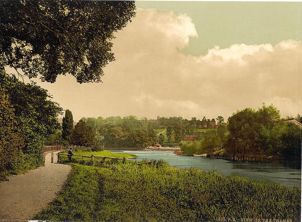 Richmond, view of the Thames