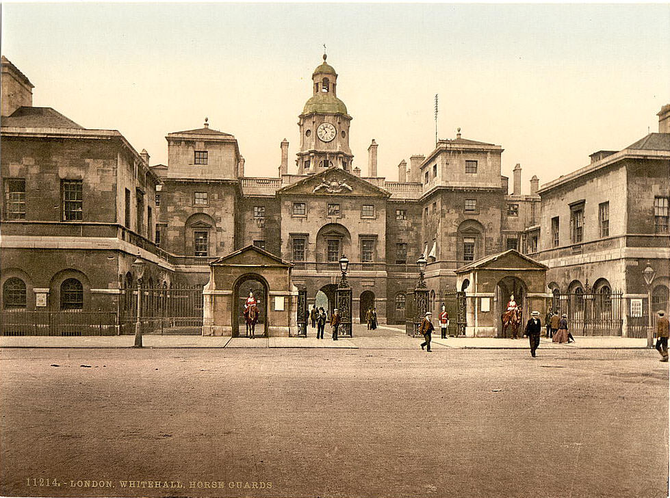 Whitehall, horse guards, London