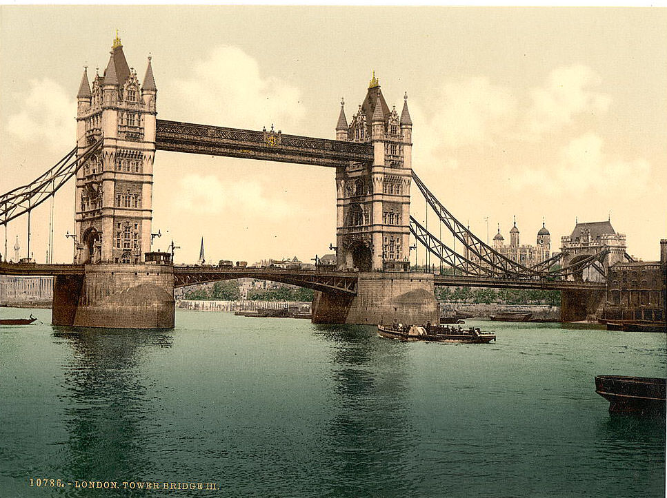 Tower Bridge, III. (closed), London