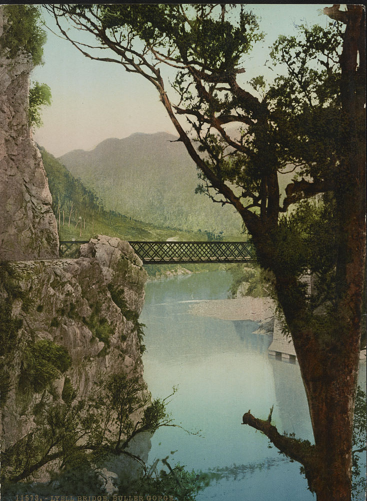 Lyell Bridge. Buller Gorge