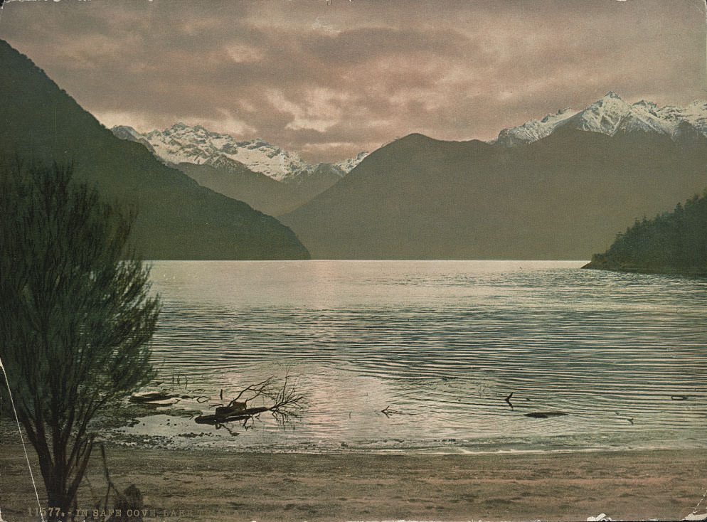 In Safe Cove, Lake Te Anau