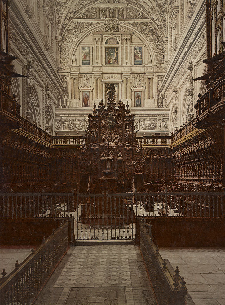 El Coro del la Càtedral, Córdoba