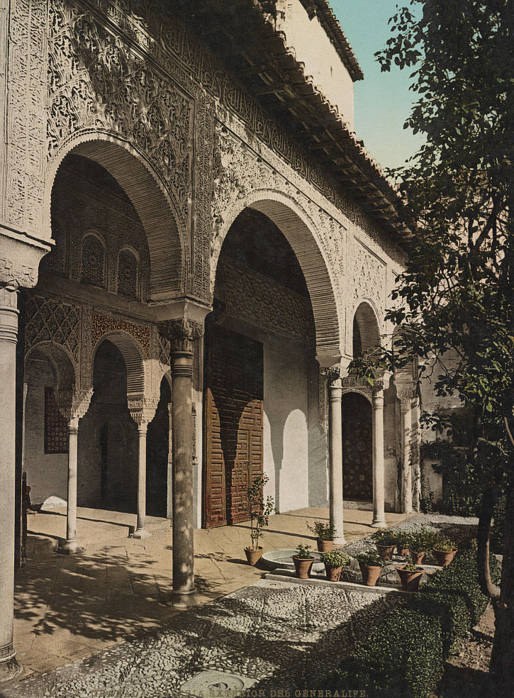 Galeria exterior del Generalife, Granada