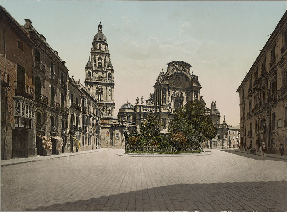 Plaza de Palacio y Catedral, Madrid