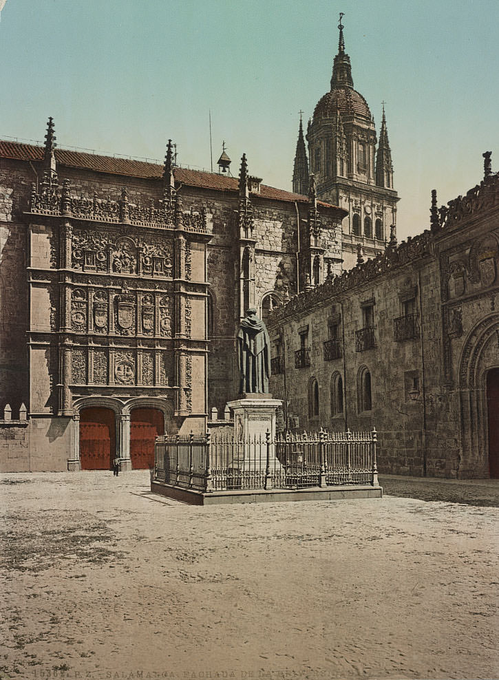 Fachada de la Universidad, Salamanca