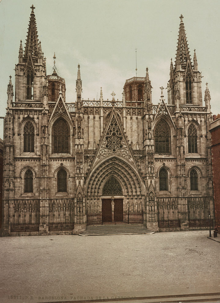 Fachada de la Catedral, Barcelona