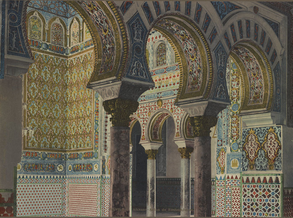 Alcazar. Salon de Embajadores, Sevilla