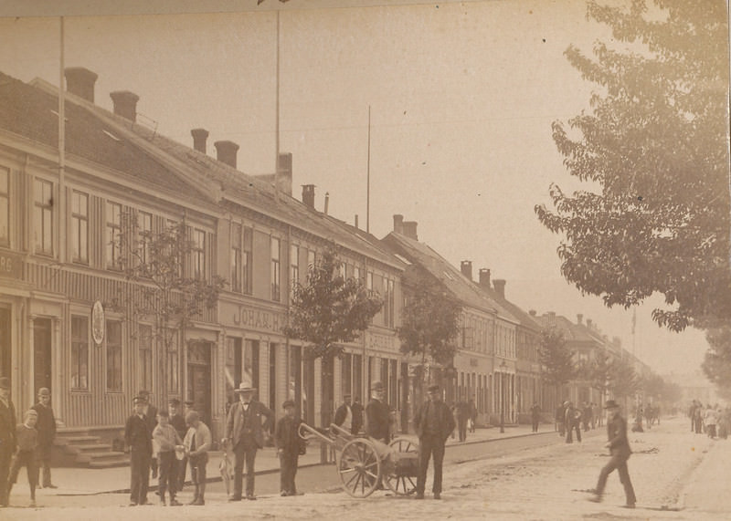 From the corner Søndre street / Olav Tryggvasons street