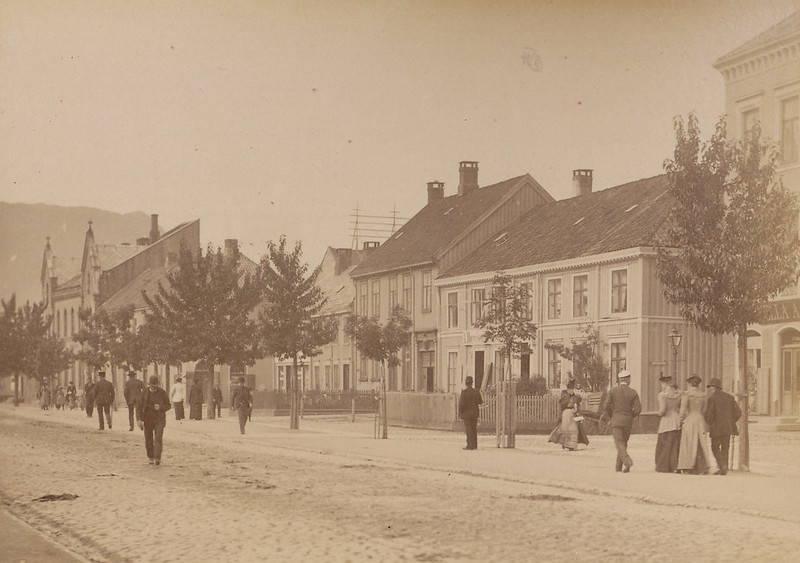 Kongens street from Munkegata towards Prinsens street