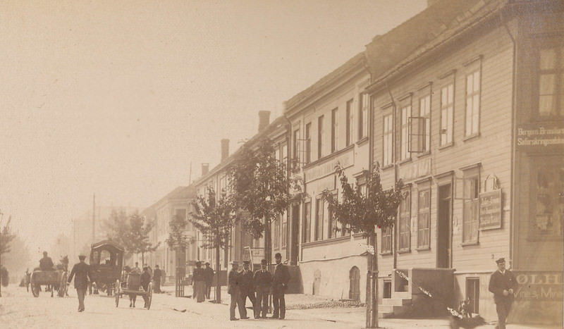 Søndre street and the corner of Fjordgata