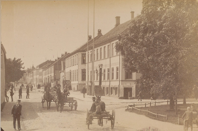 The Nordenfjeldske Steamship Company in Kjøpmannsgata