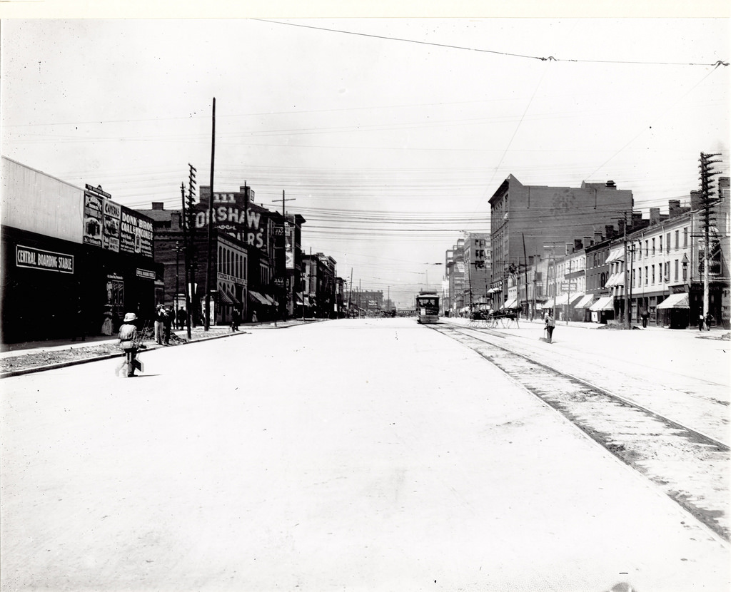 Twelfth Street north of Market Street, 1909