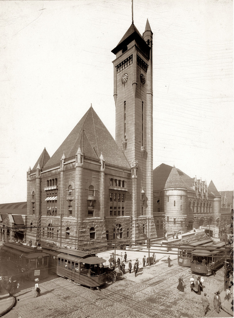 Union Station from Eighteenth and Market Streets, 1904