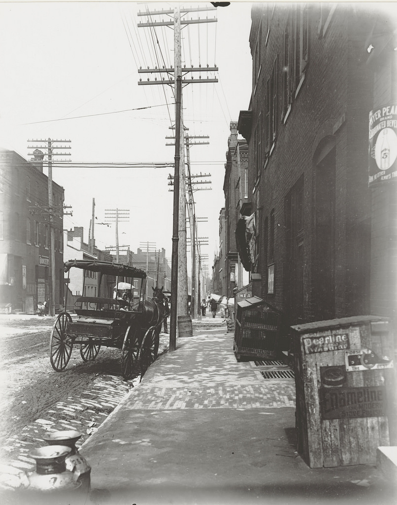 Carr Street north of Eleventh Street, ca. 1900s