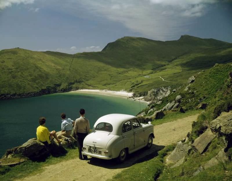 John Hinde, On the road to Keem Strand, Achill Island, Co, Ireland