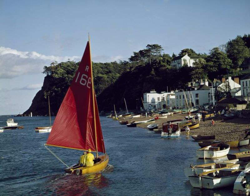 Edmund Nagele, Sailing at Shaldon, Devon