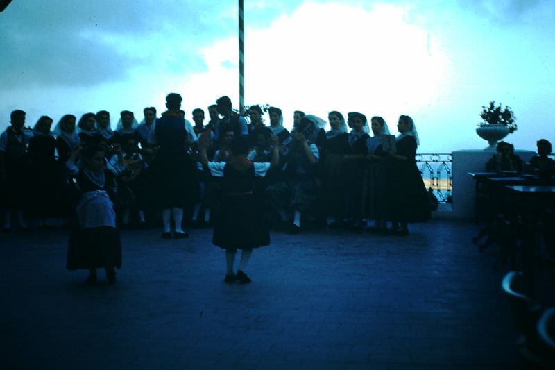 Dancing at hotel, Palma