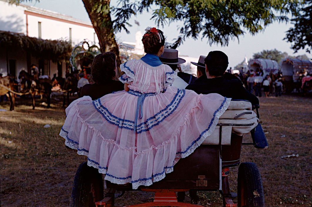 Romeria del Rocio, Seville, 1955