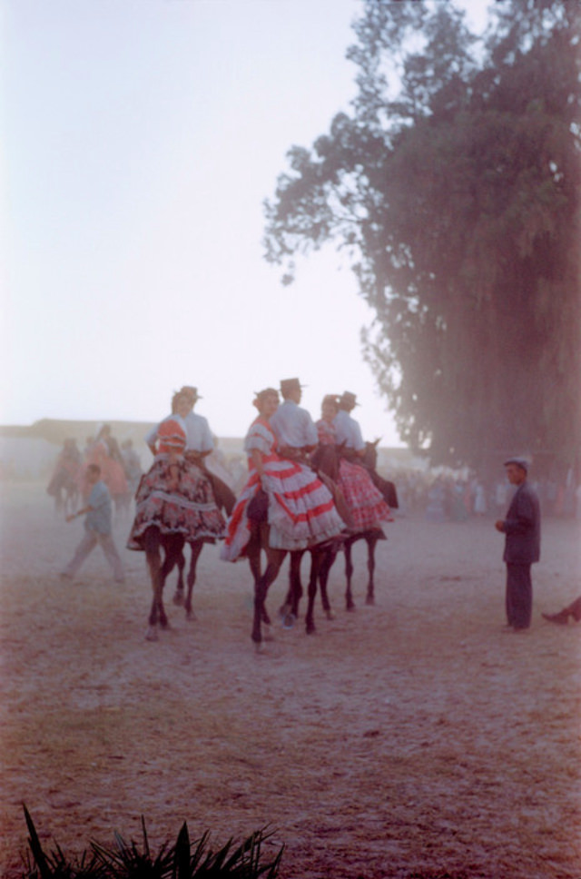 Romeria del Rocio, Andalusia, 1955
