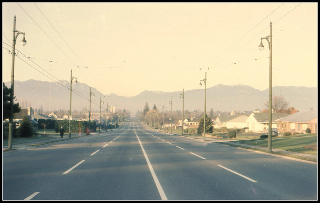 Granvile Street looking North, Vancouver, 1961