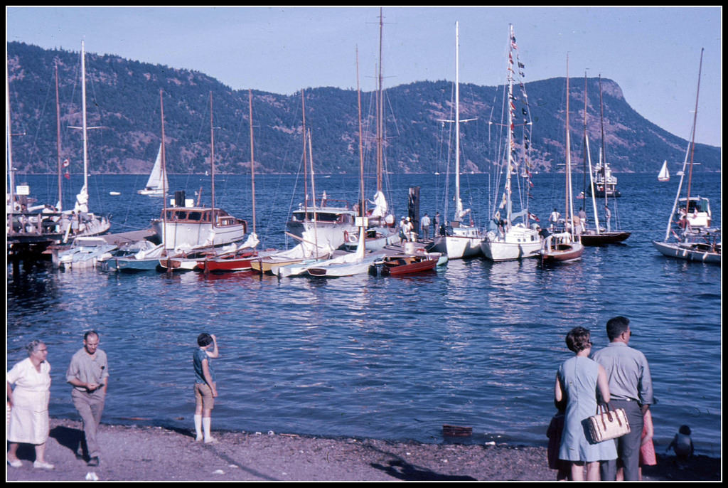 Maple Bay Regatta sailboats, 1966