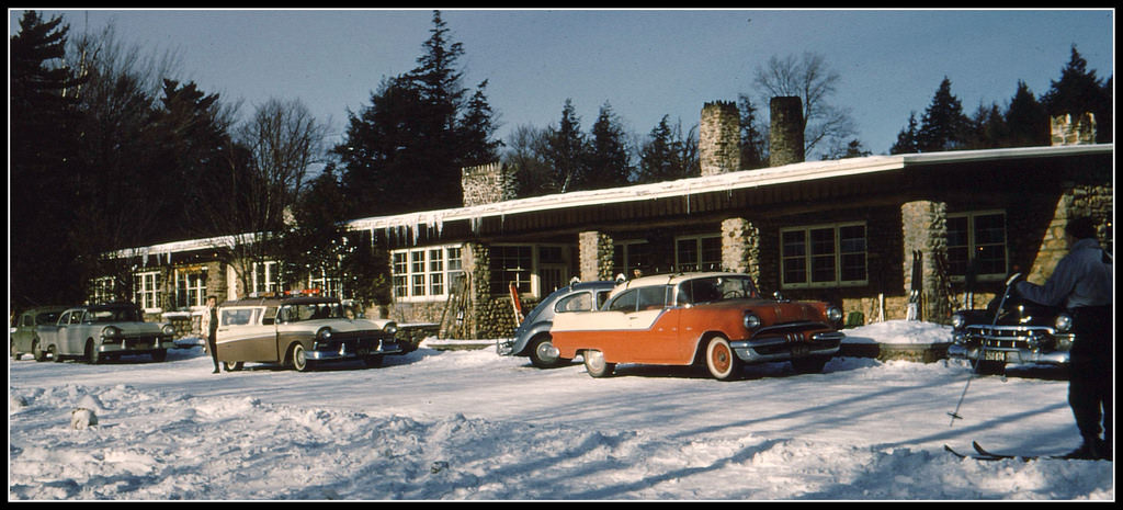 Motel near Banff, Alberta, 1960