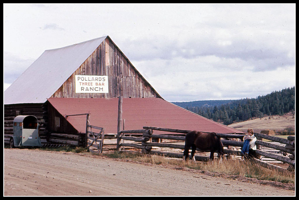 Pollards Three Bar Ranch, B.C., 1961