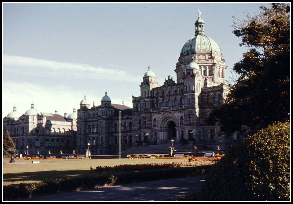 British Columbia Parliament Buildings, 1961