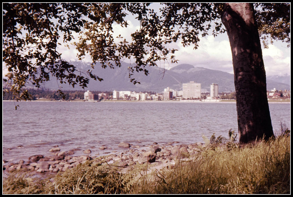 Vancouver from Kitsilano, 1960