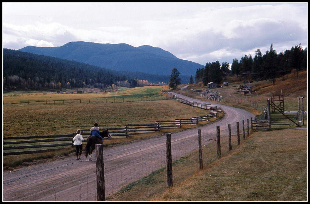 Williams Lake in British Columbia, June 1961